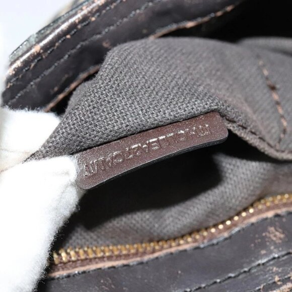 BURBERRY Nova Check Shoulder Bag PVC Beige Gold Auth ep8752 - Picture 12 of 16